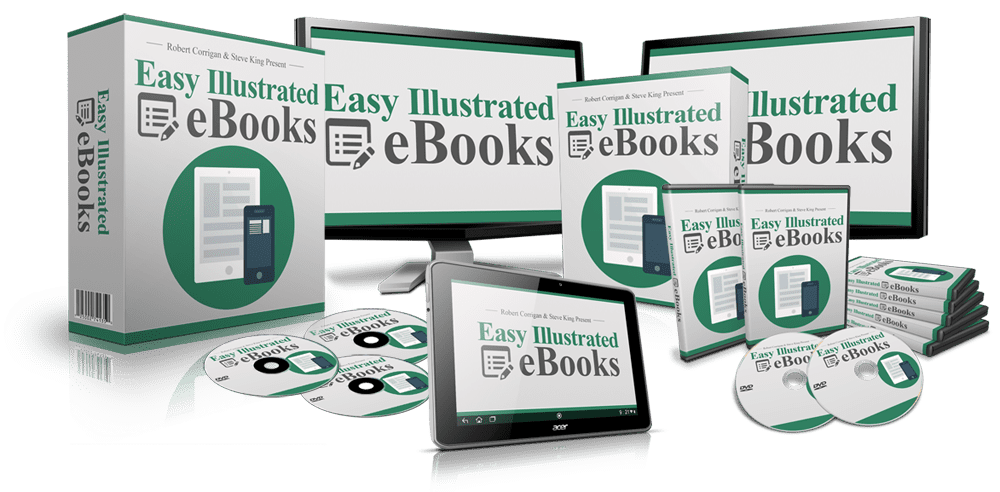 Easy Illustrated eBooks website graphic