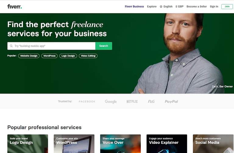 Find the perfect freelance services for your business