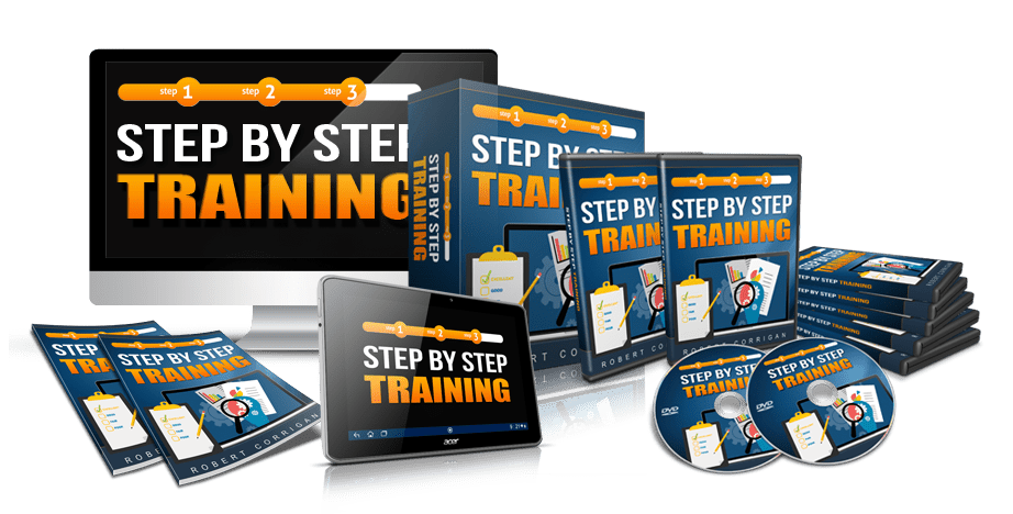 we deliver step by step training graphic