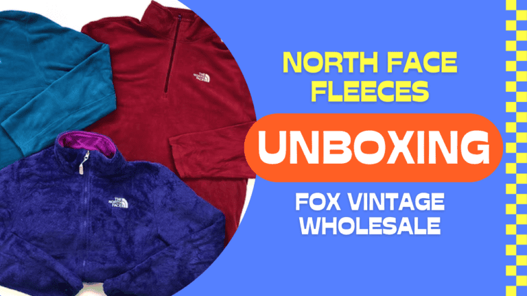 Unboxing North Face Fleeces From Fox Vintage Wholesale