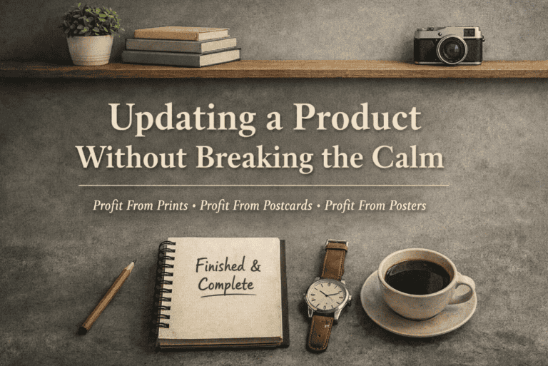 This pictures is used as the featured image for Steve's post called Updating A Product without Breaking The Calm