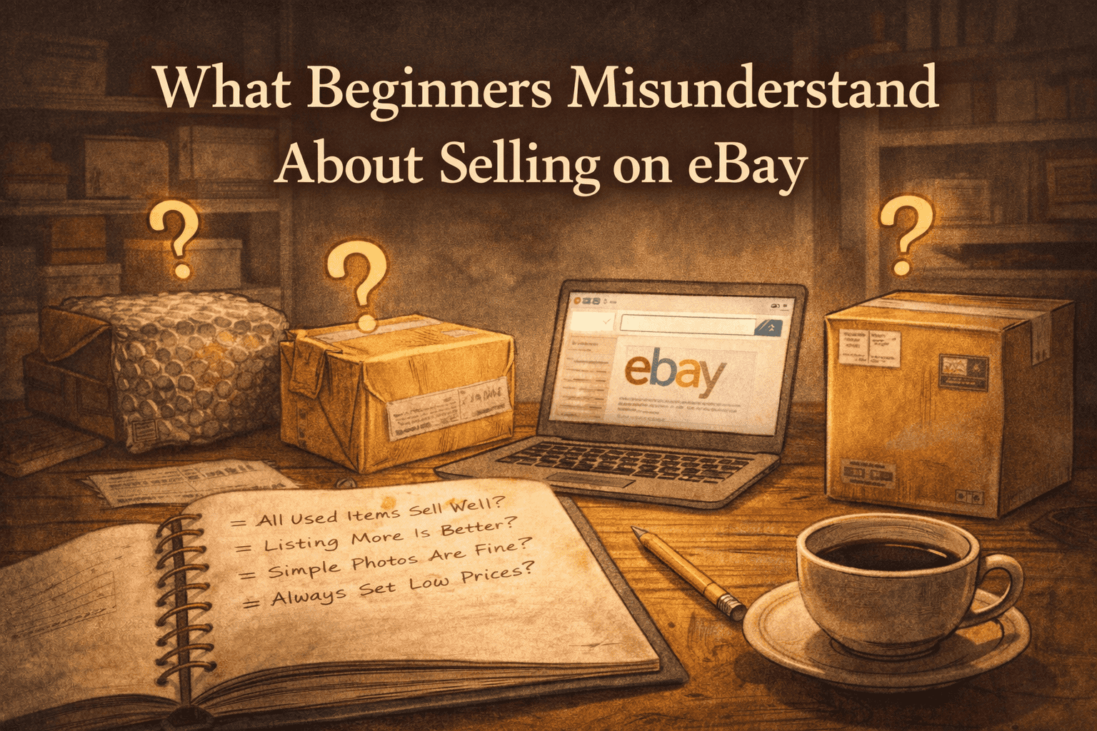 What Beginners Misunderstand About Selling on eBay