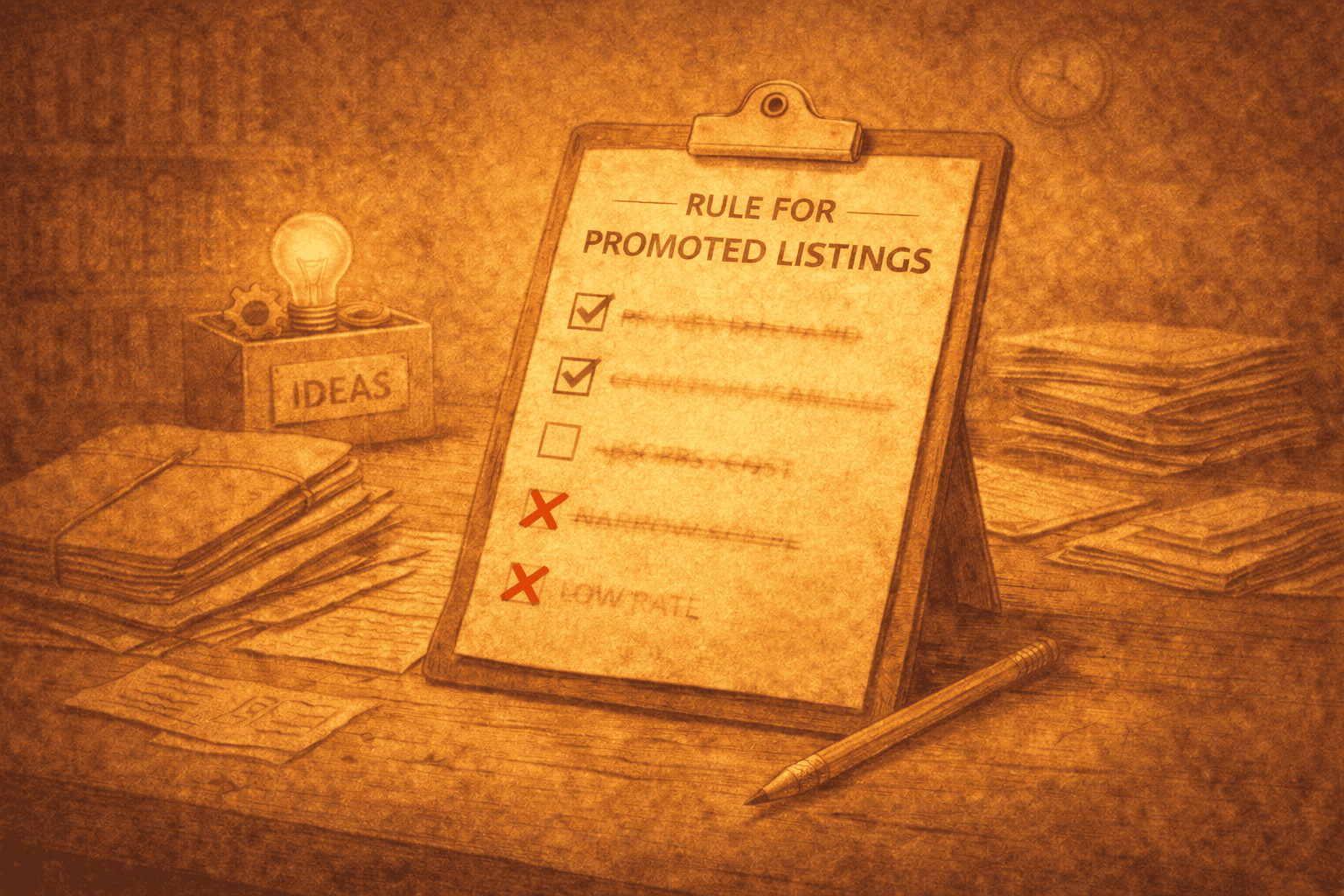 When I allow eBay Promoted Listings and when I refuse to touch them