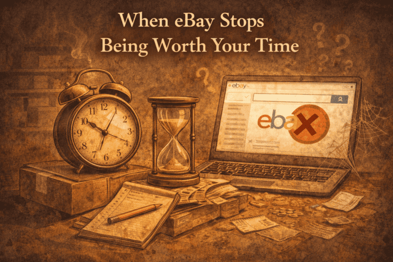 When eBay Stops Being Worth Your Time