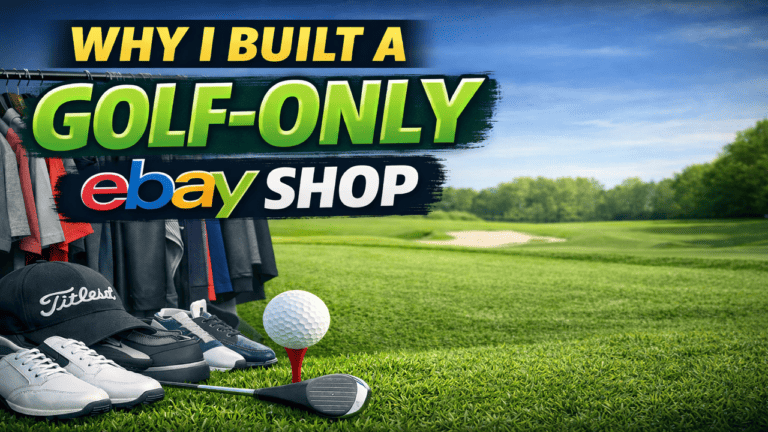 Why I Built a Golf Only eBay Shop