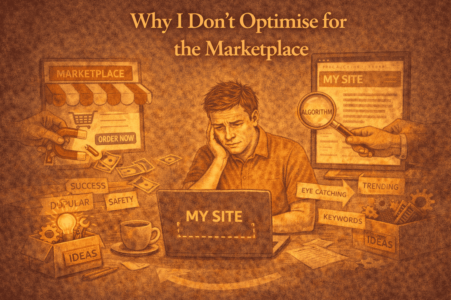 Why I Don’t Optimise for the Marketplace