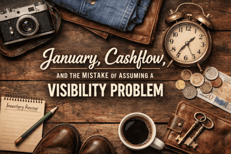 This is a picture for Steve's blog post called January, cashflow and visibility problems