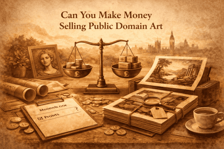 Can You Make Money Selling Public Domain Art
