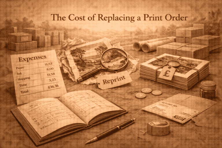 Cost of Replacing a Print Order
