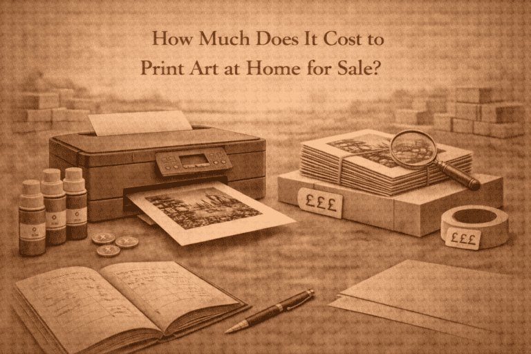 How Much Does It Cost to Print Art at Home