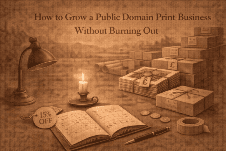 How to Grow a Public Domain Print Business