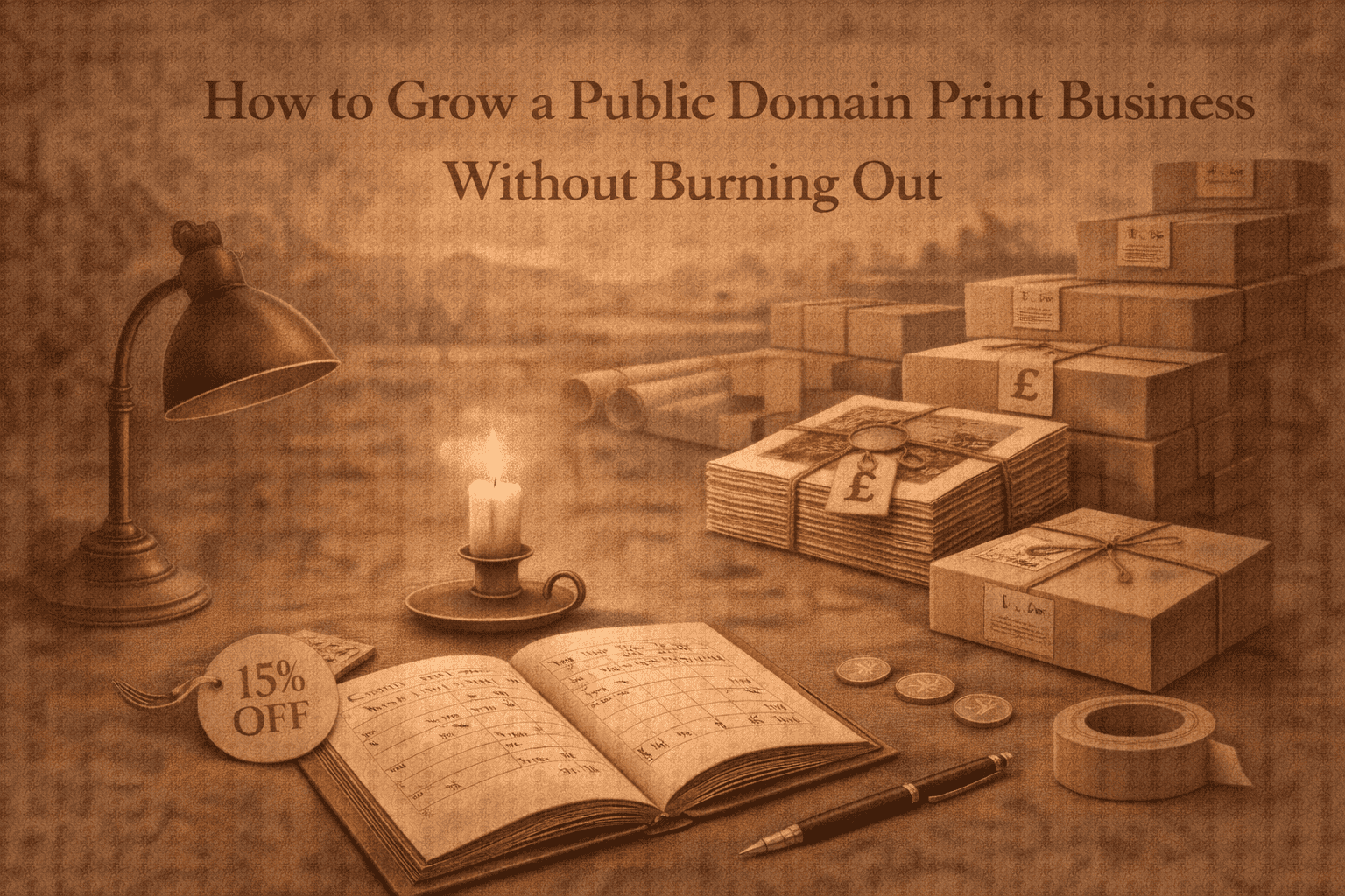 How to Grow a Public Domain Print Business