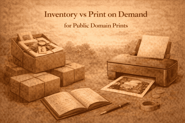Inventory vs Print on Demand