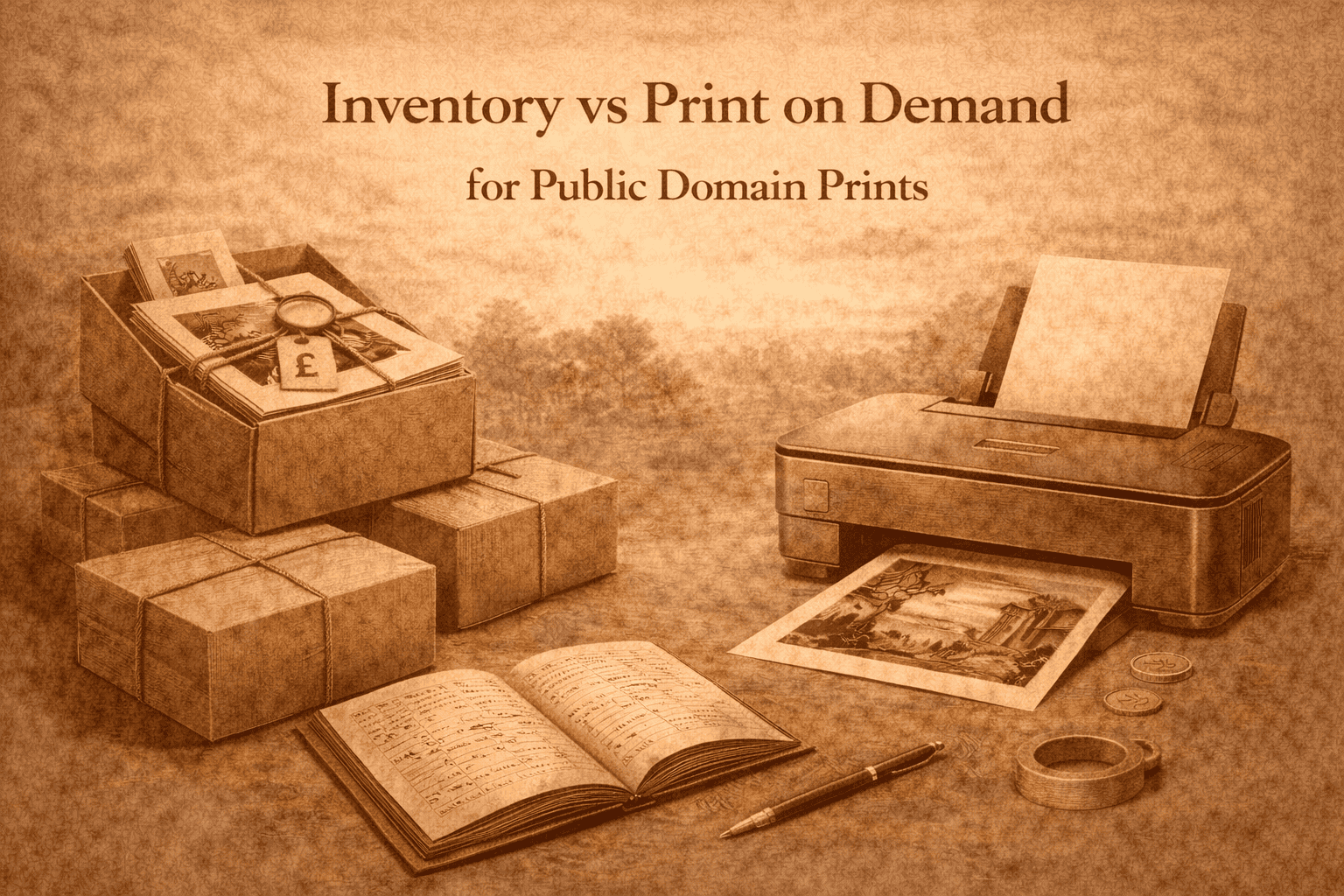 Inventory vs Print on Demand