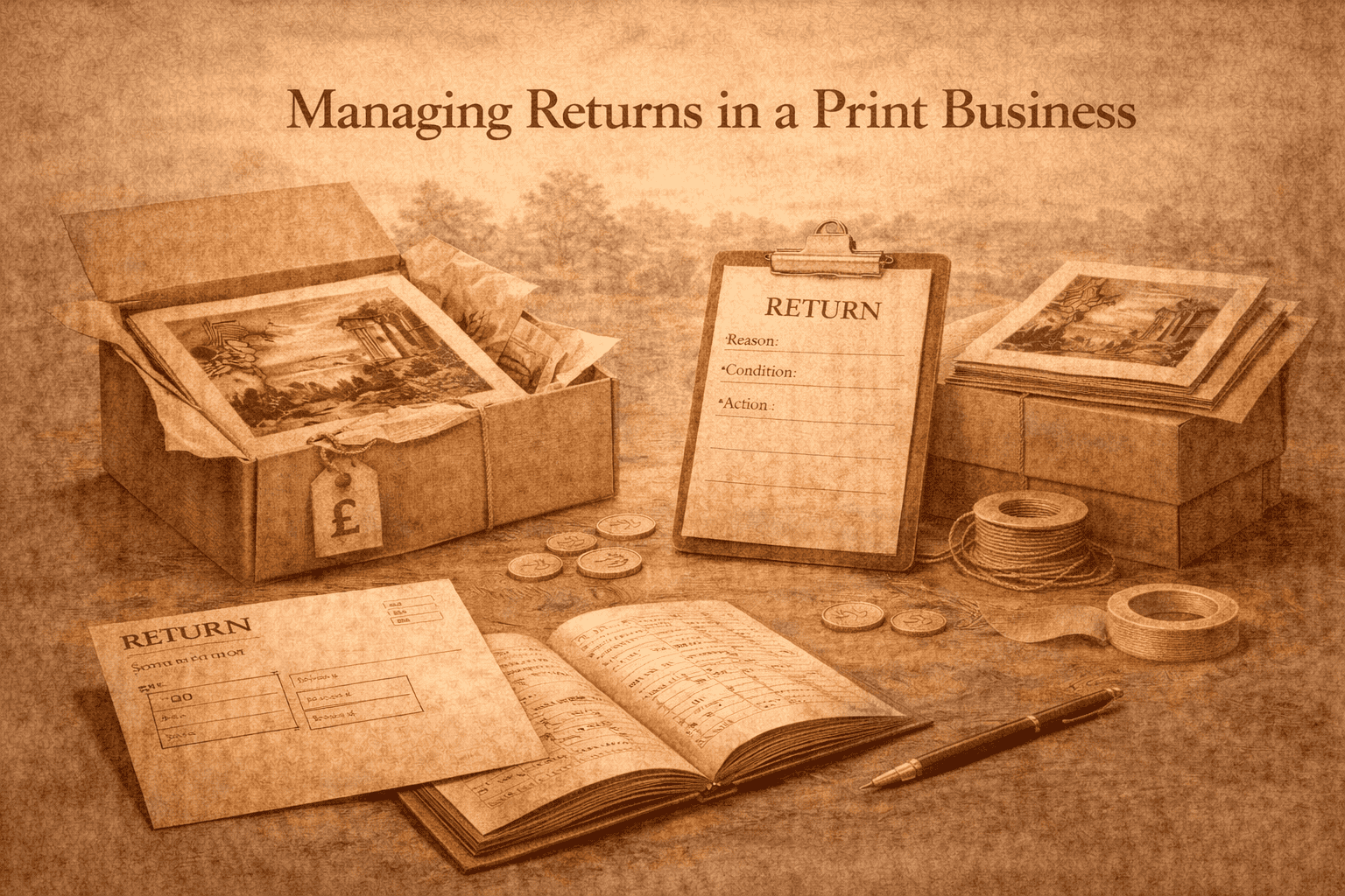 Managing Returns in a Print Business