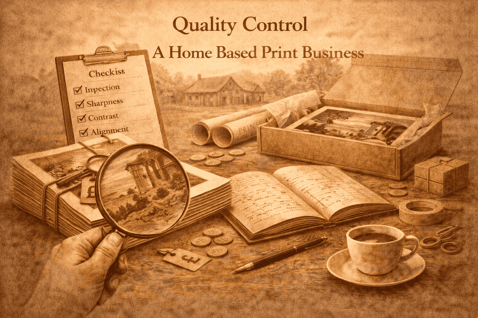 Quality Control In A Home Based Print Business