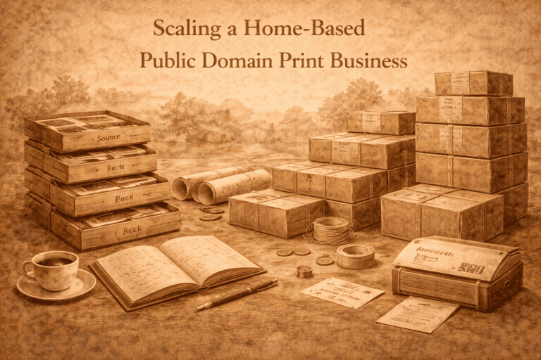 Scaling a Home Based Print Business