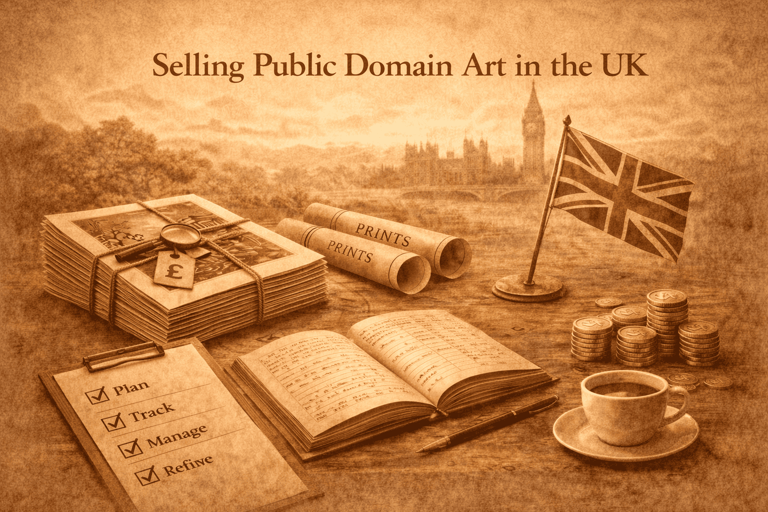 Selling Public Domain Art in the UK