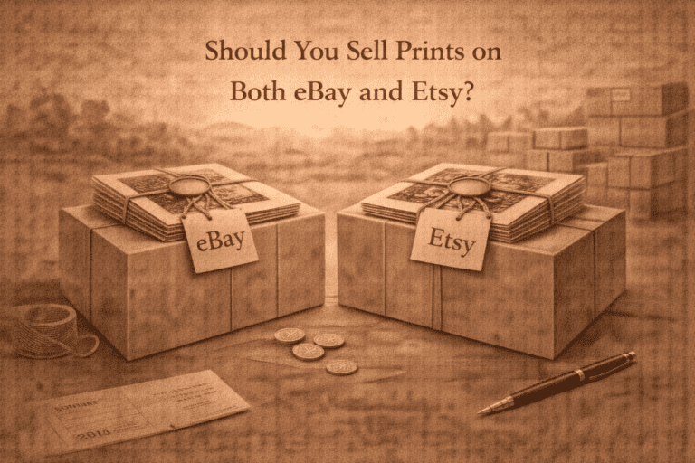 Should You Sell Prints on Both eBay and Etsy