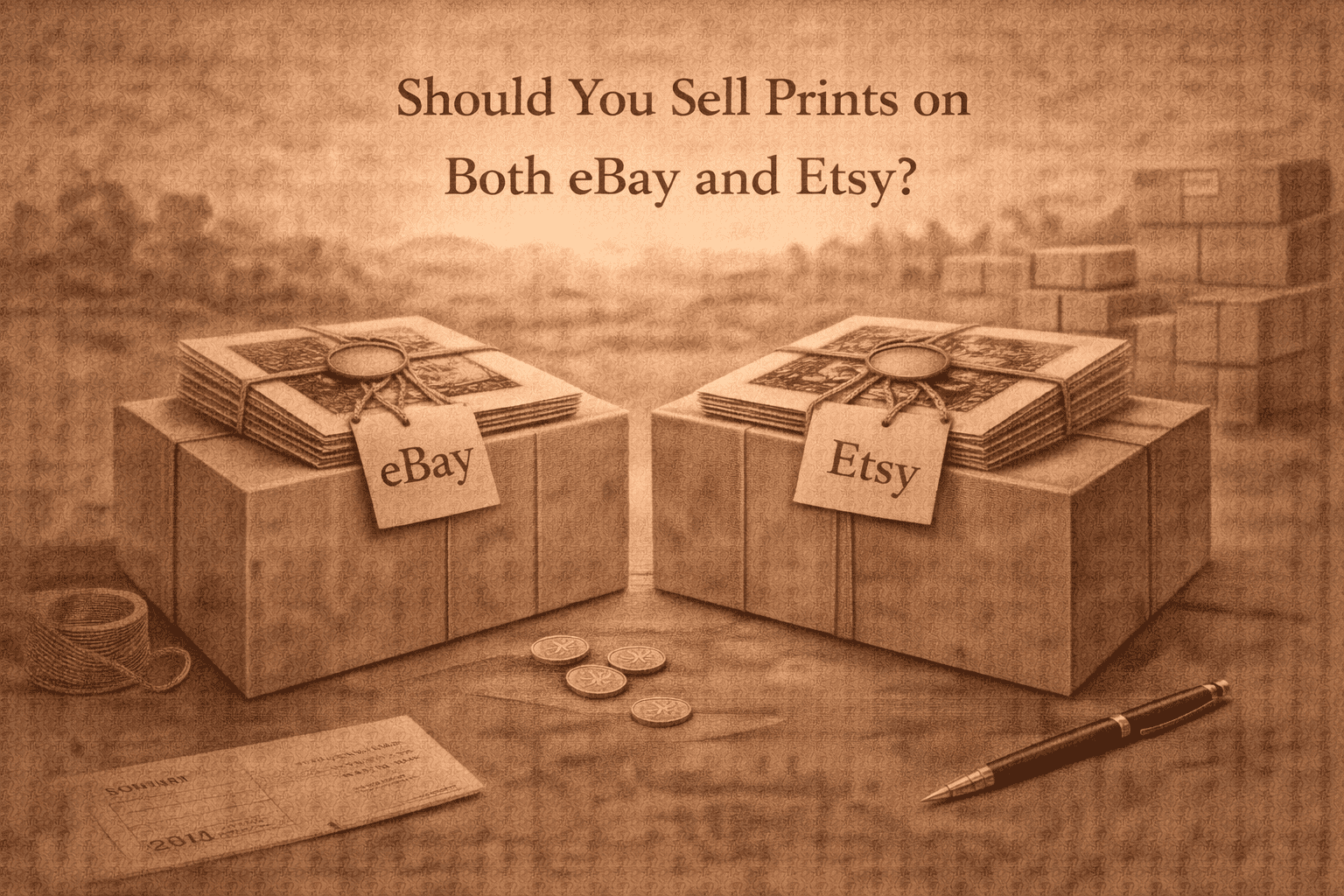 Should You Sell Prints on Both eBay and Etsy