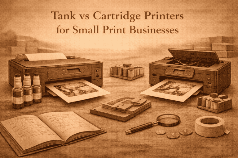 Tank vs Cartridge Printers for Small Print Businesses