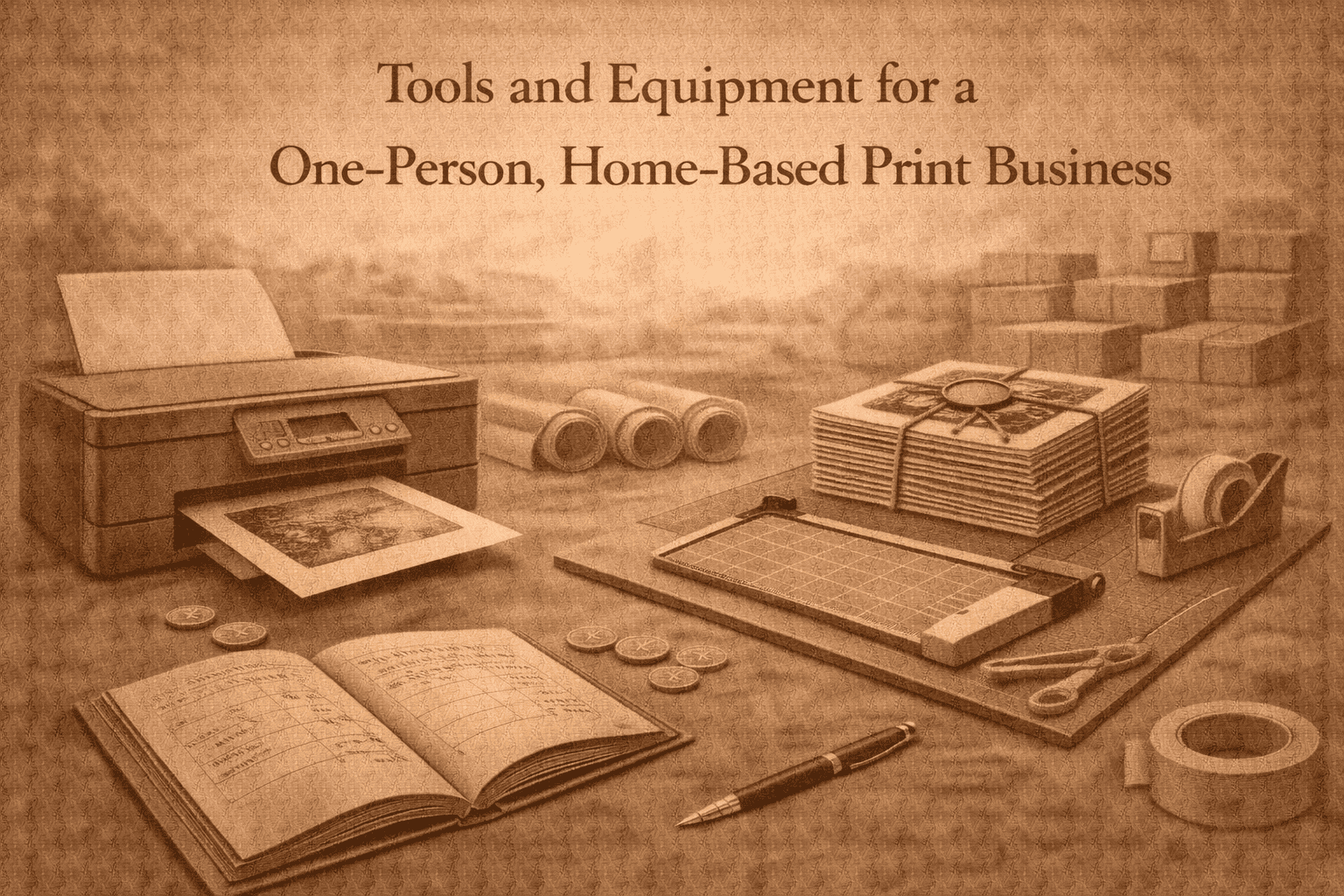 Tools and Equipment for a Home Based Print Business