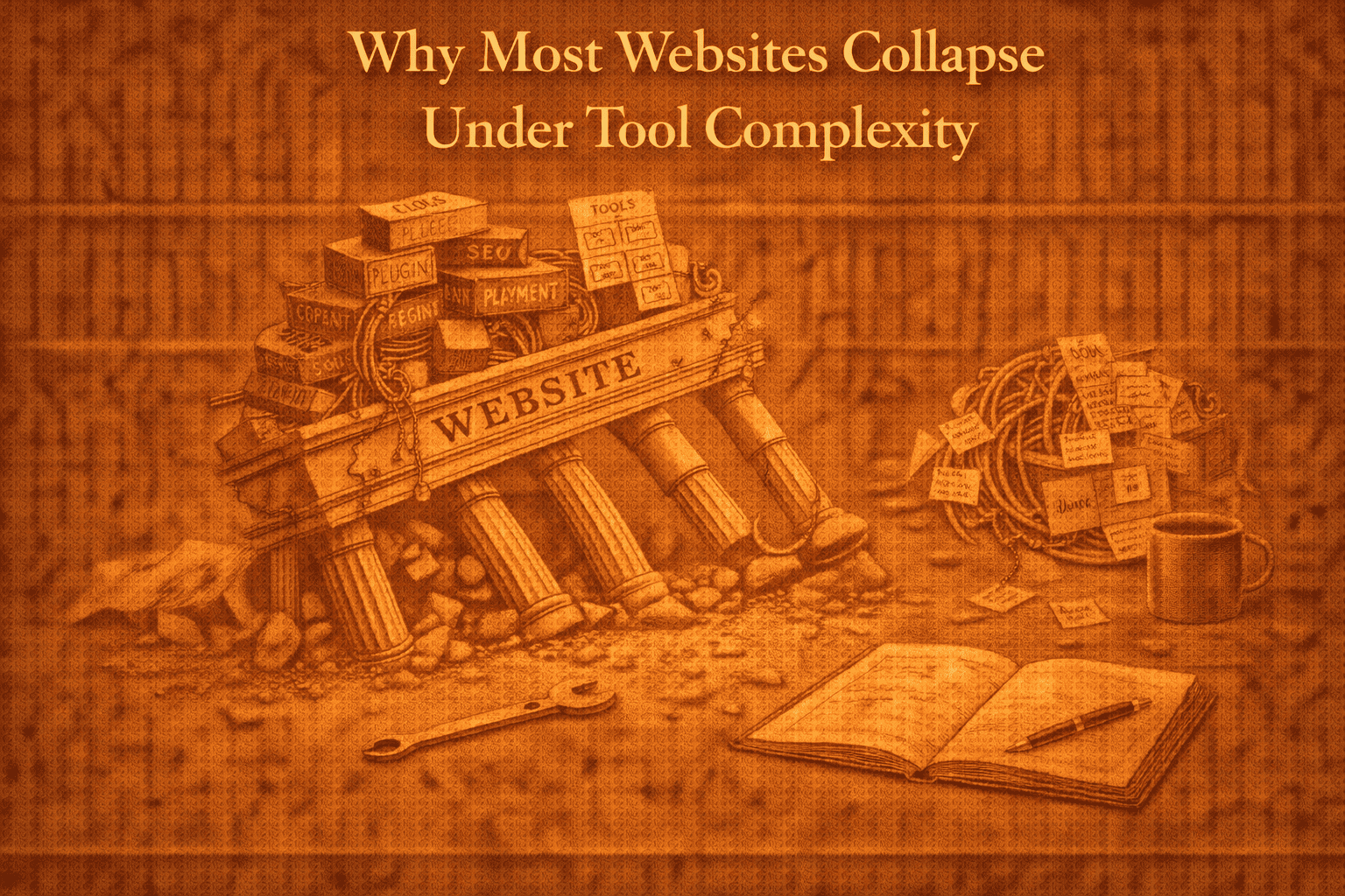 Why Most Websites Collapse Under Tool Complexity