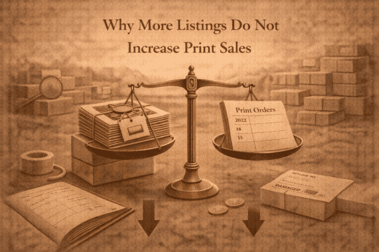 Why More Listings Do Not Increase Print Sales