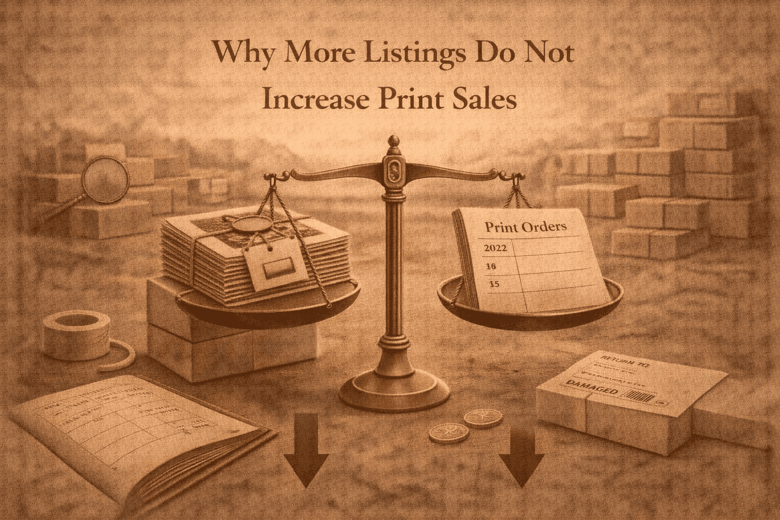 Why More Listings Do Not Increase Print Sales