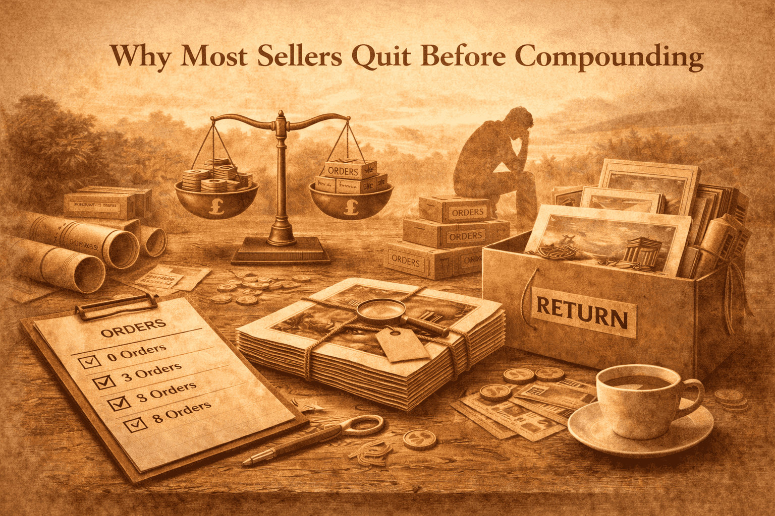 Why Most Sellers Quit Before Compounding
