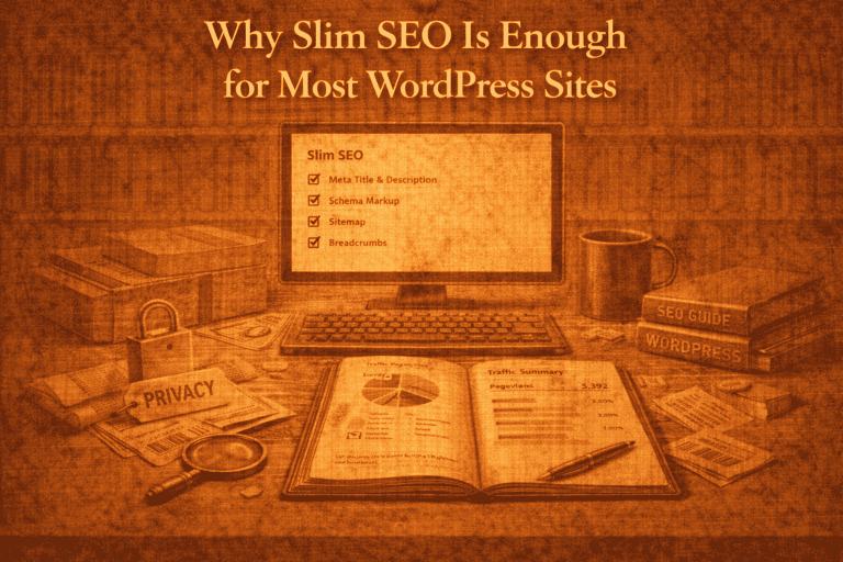 Why Slim SEO Is Enough for WordPress Sites
