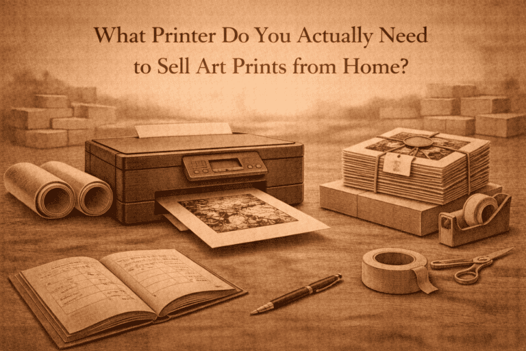 What printer to sell art prints from home