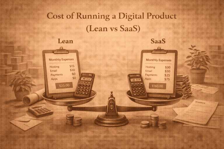 Cost of Running a Digital Product