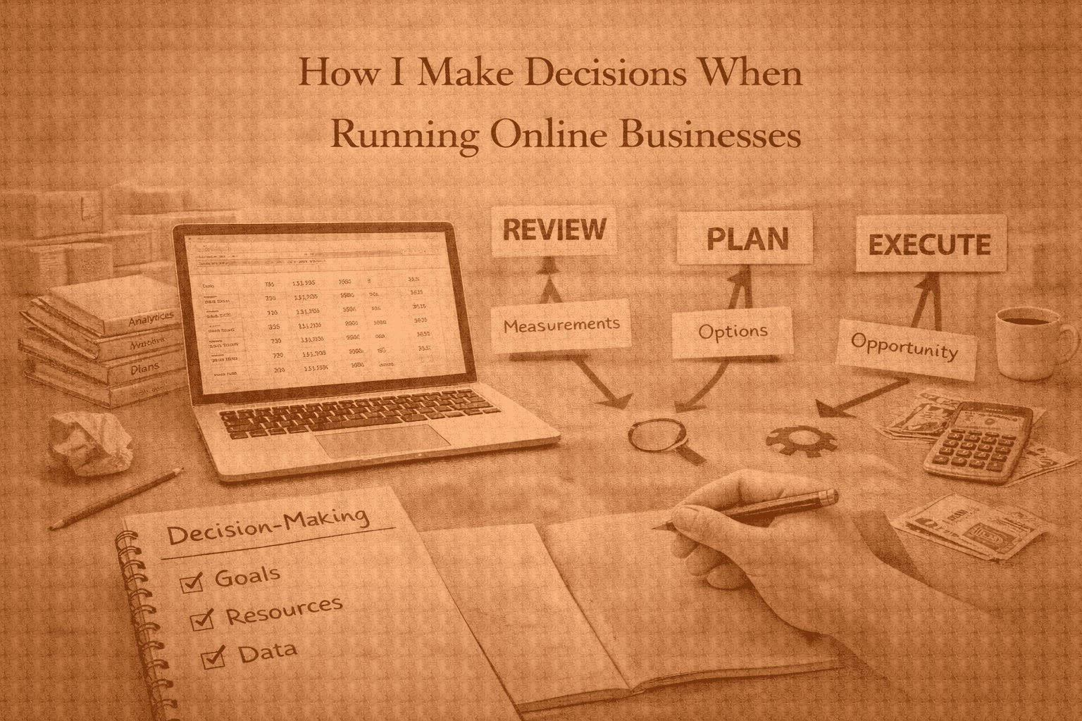 How I Make Decisions When Running Online Businesses