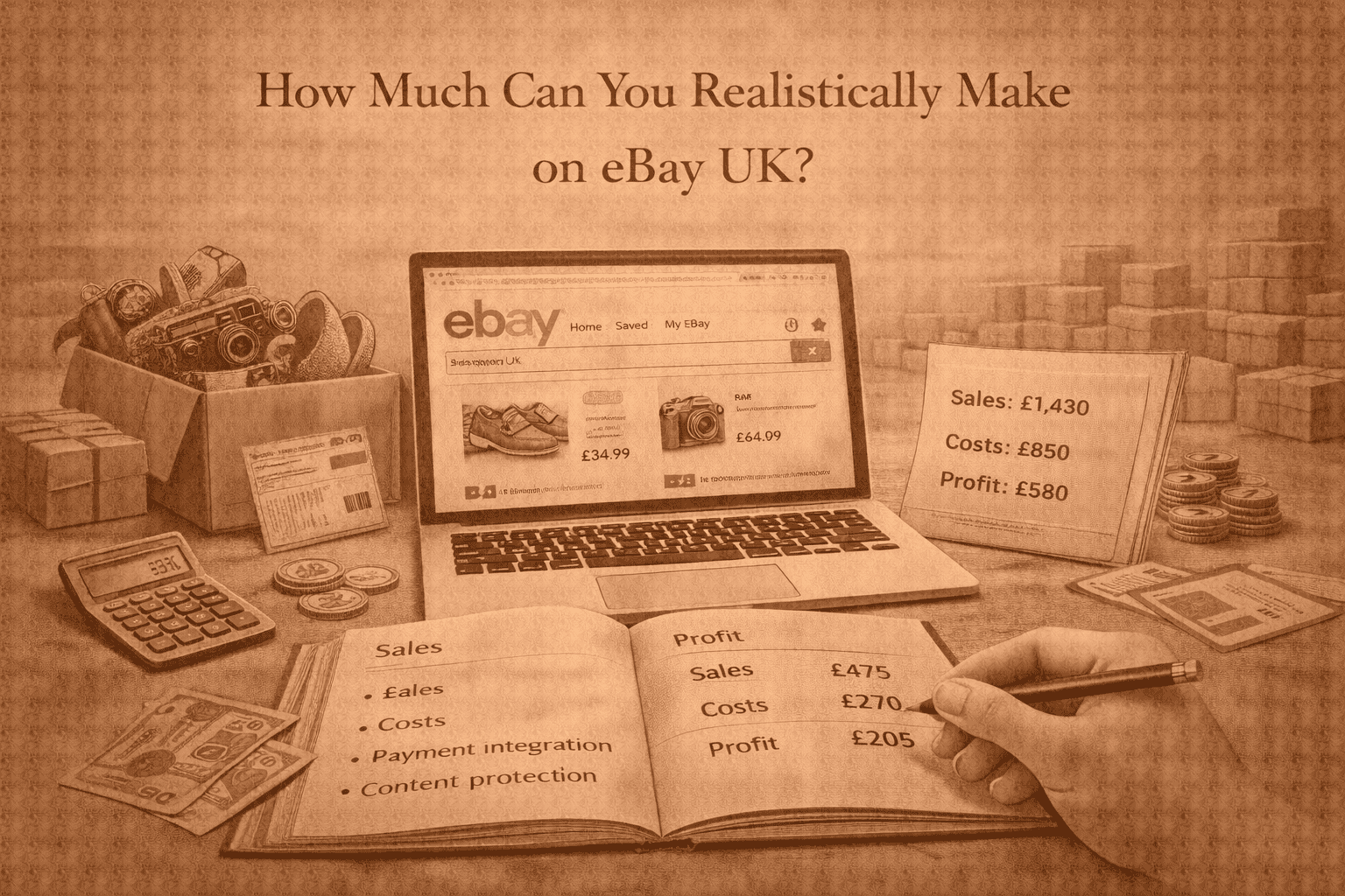 How Much Can You Realistically Make on eBay