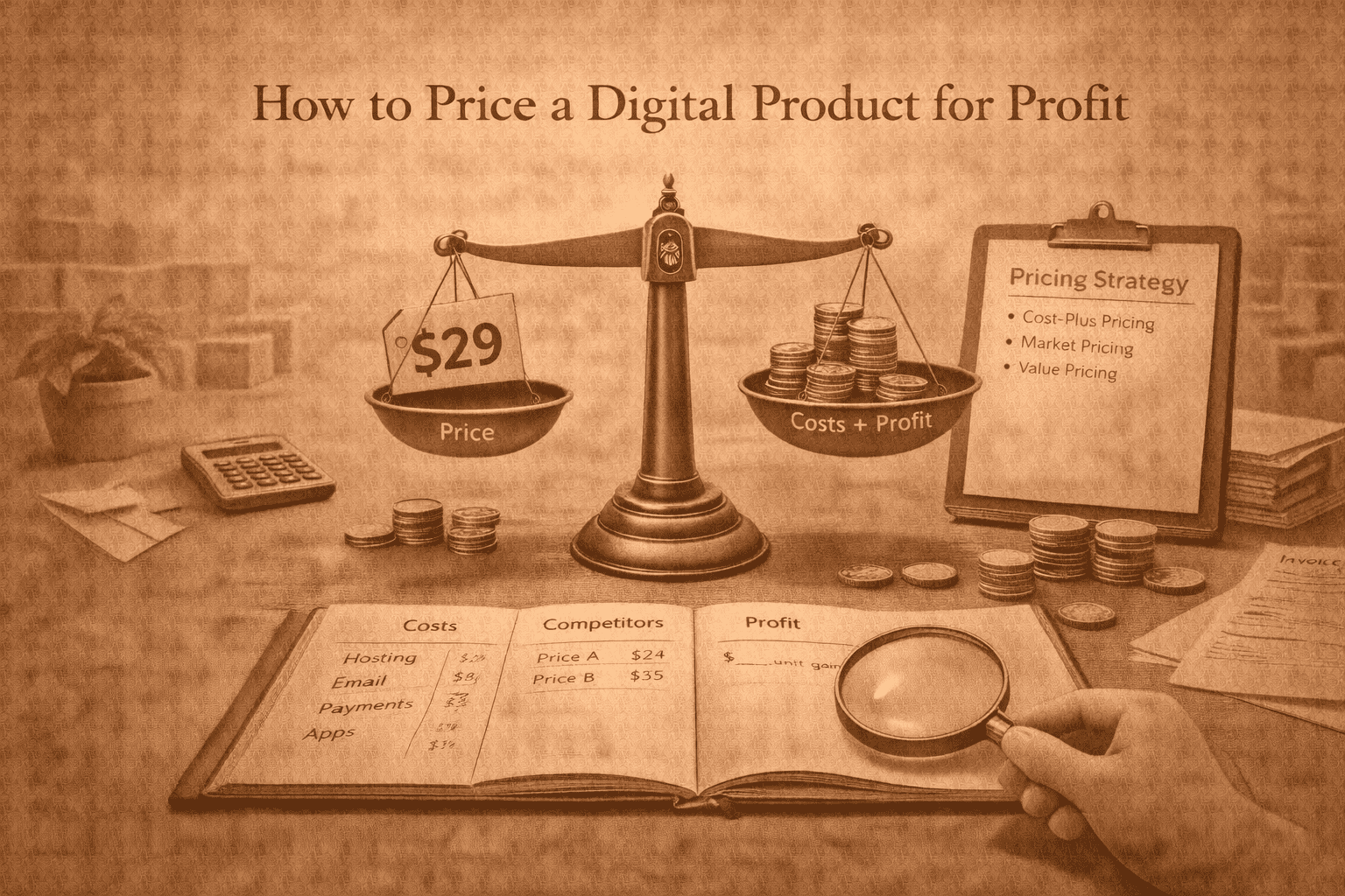 How to Price a Digital Product for Profit