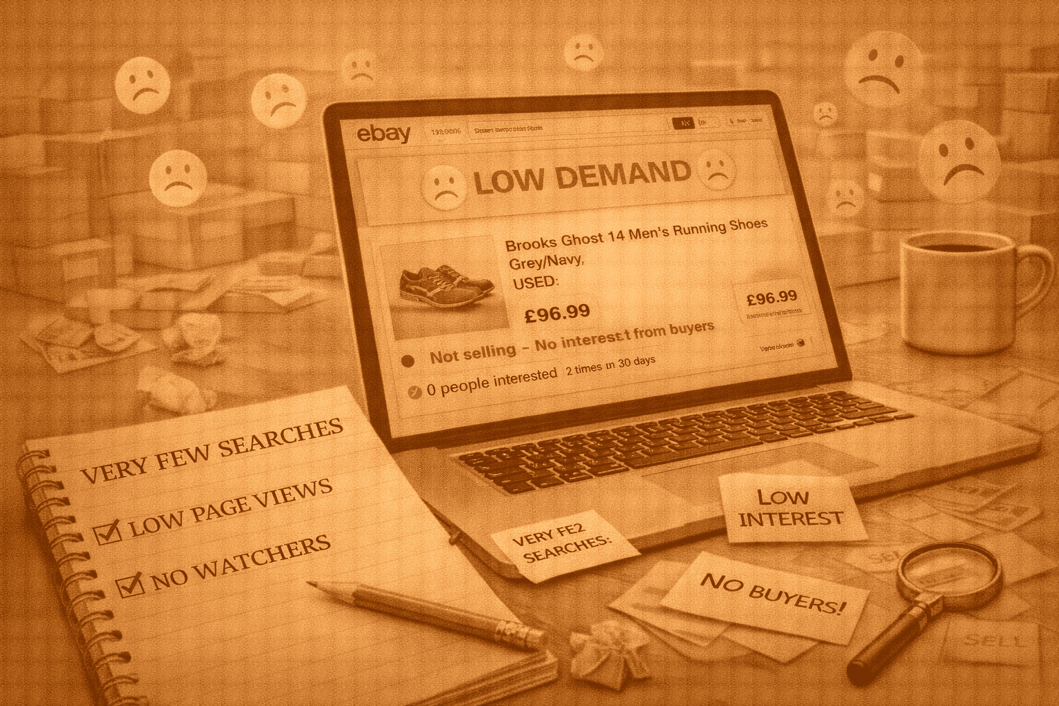 What Low Demand Looks Like on eBay