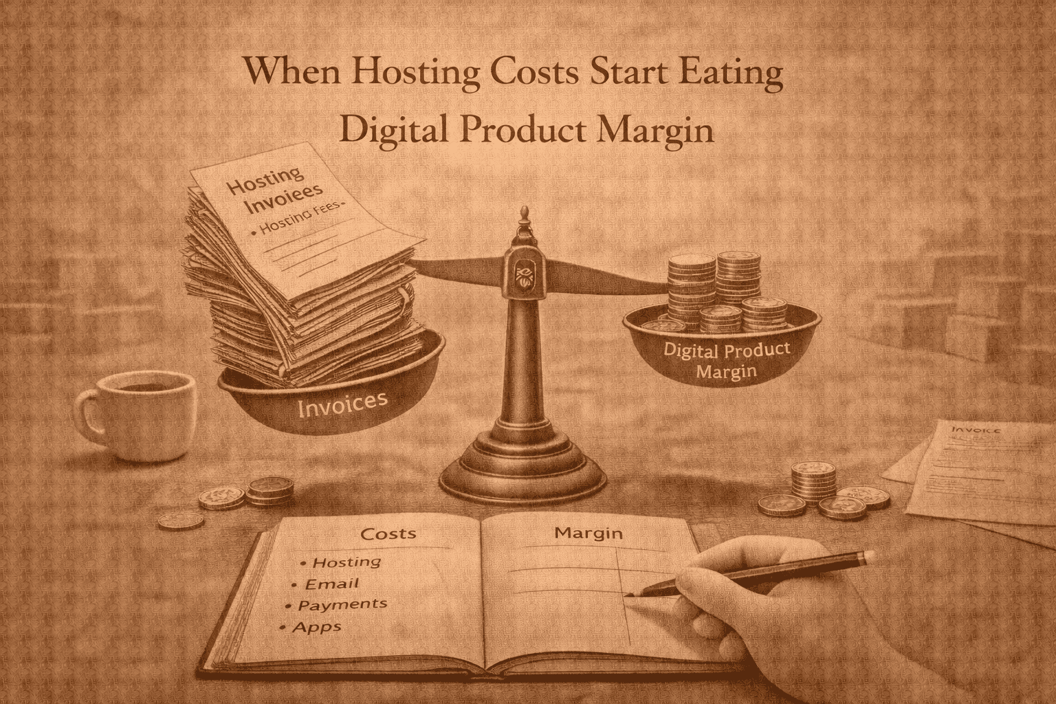When Hosting Costs Start Eating Digital Product Margin