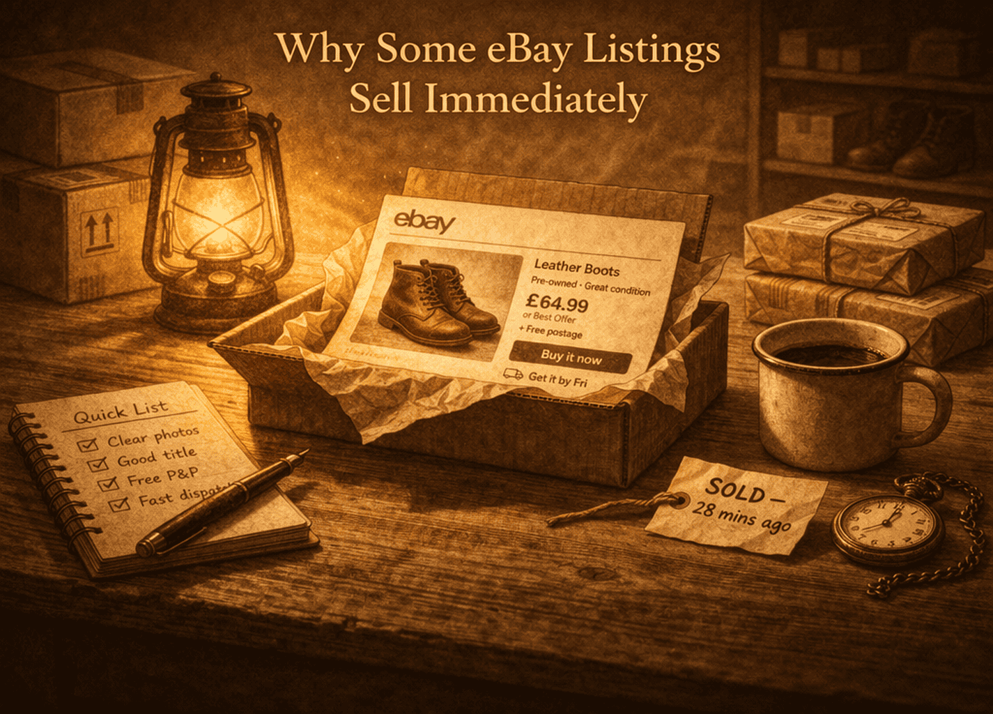 Why Some Listings Sell Immediately on eBay