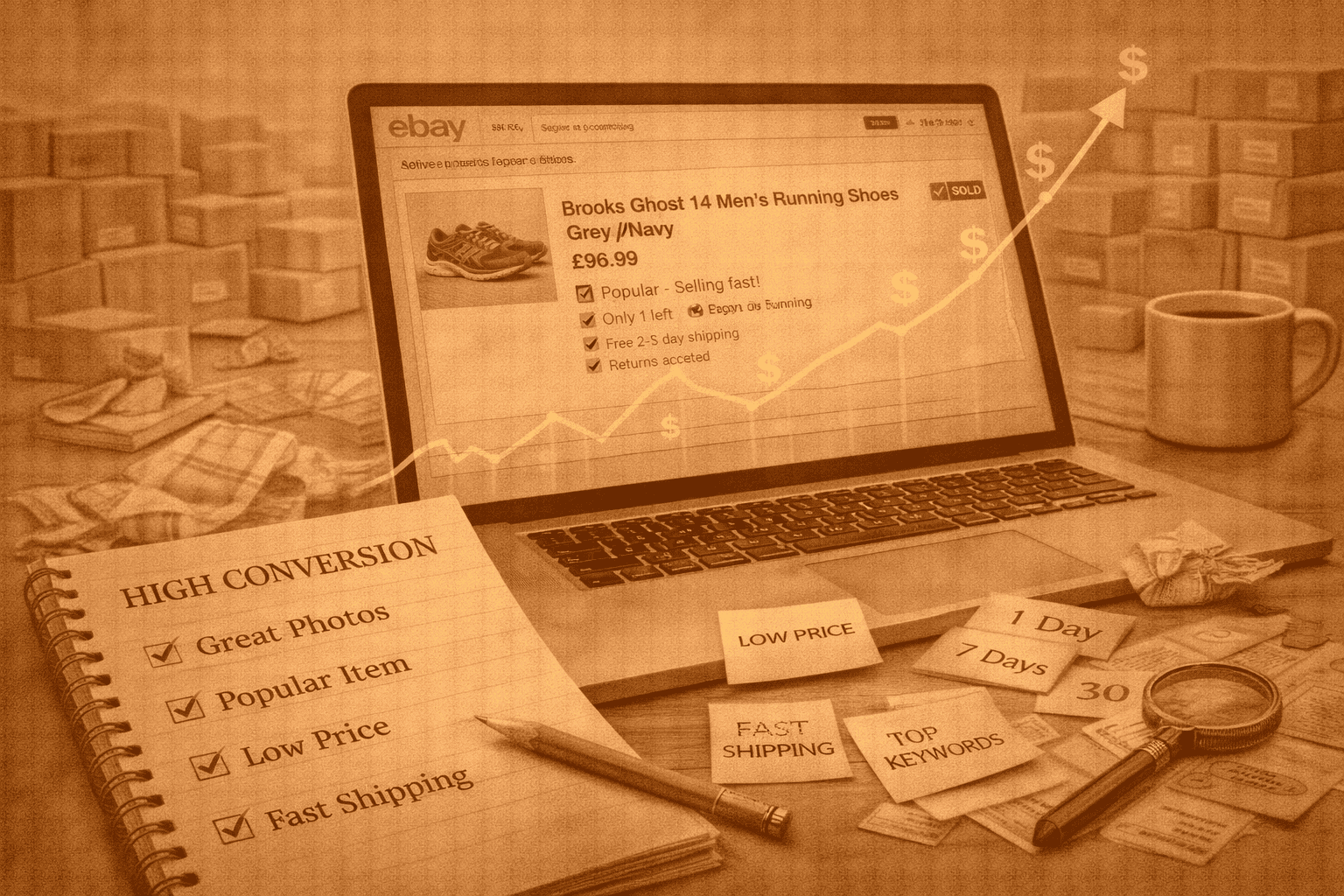 Picture of Conversions going up on eBay