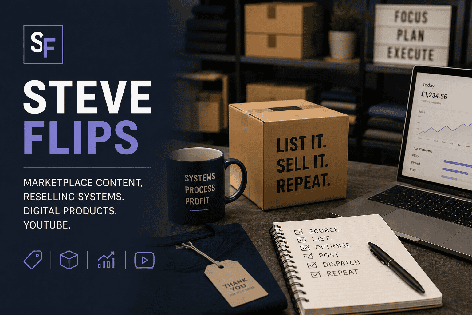 Steve Flips UK Reseller